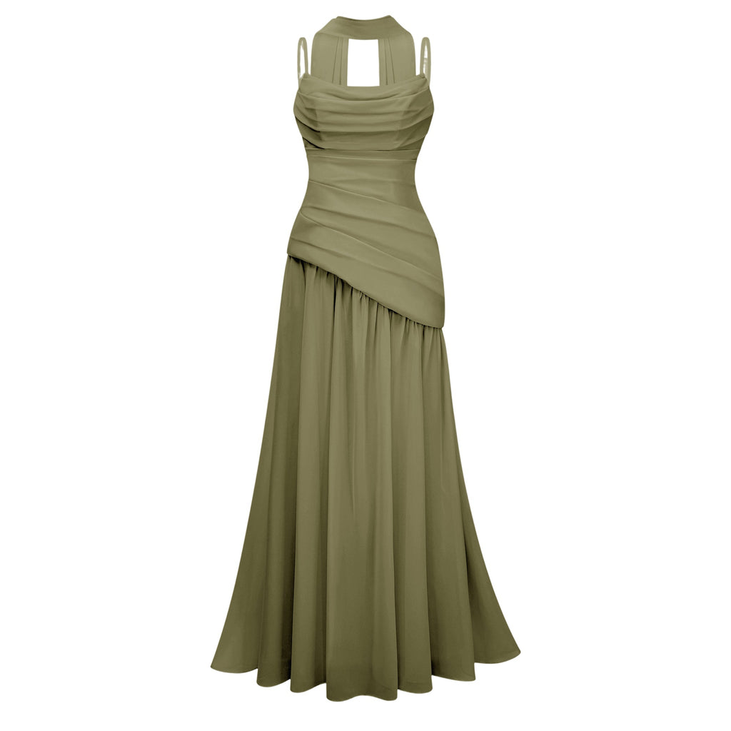 Vestido Longo Romane  – Elegância e Charme Atemporal