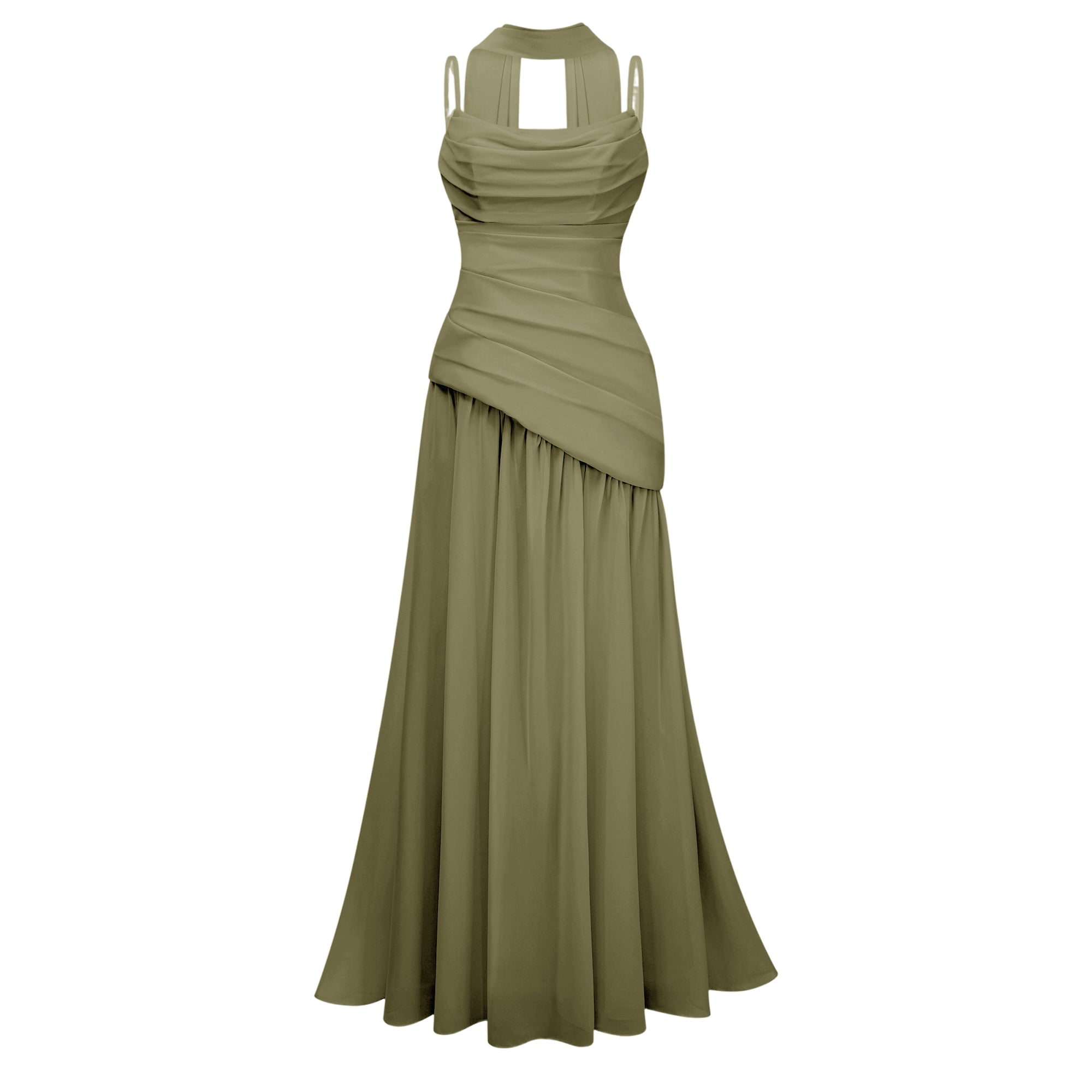 Vestido Longo Romane  – Elegância e Charme Atemporal