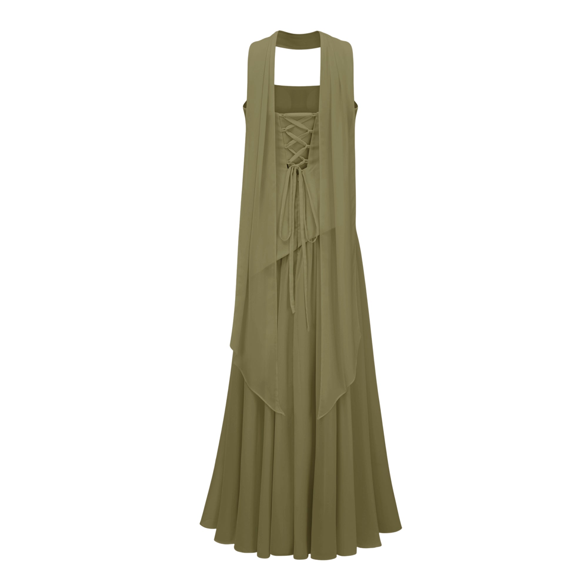 Vestido Longo Romane  – Elegância e Charme Atemporal