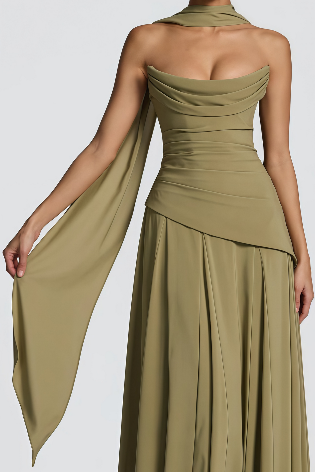 Vestido Longo Romane  – Elegância e Charme Atemporal