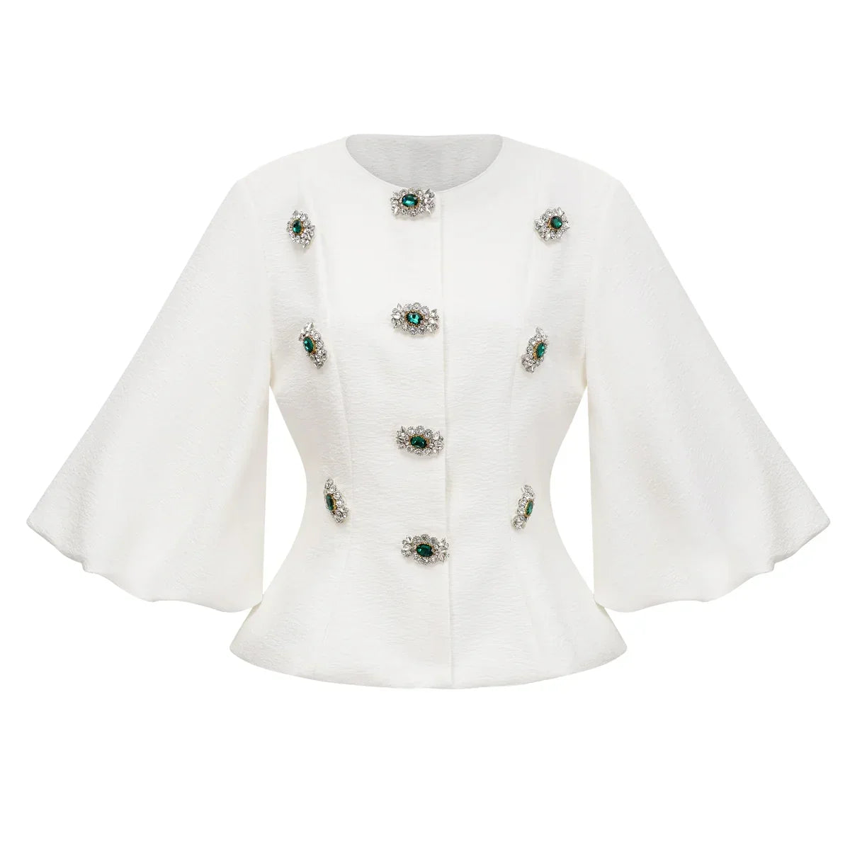 Camisa bordada a mão - elegante sofisticada