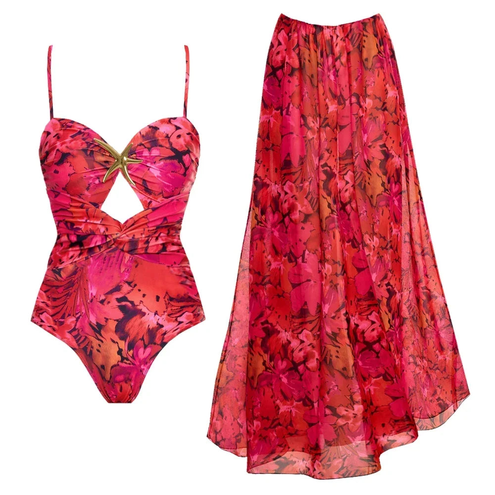 Conjunto Maio com Sustentação e Saída de Praia - Elegância e Sofisticação
