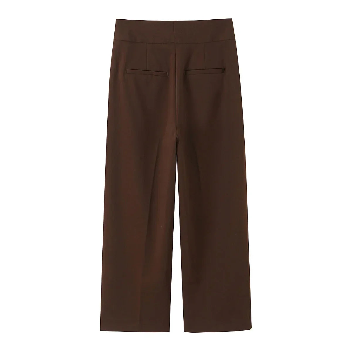 Conjunto de Alta Sastria com Colete Alongado, Faixa Regulável e Calça Fluida