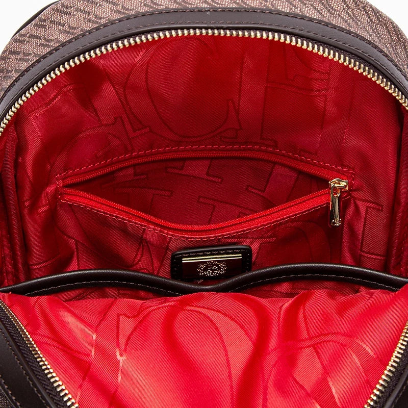 Mochila CHCh Feminina Premium com Design Exclusivo e Detalhe Artístico