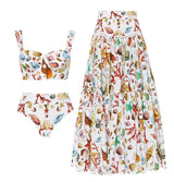 Conjunto Maio com Sustentação e Saída de Praia - Elegância e Sofisticação