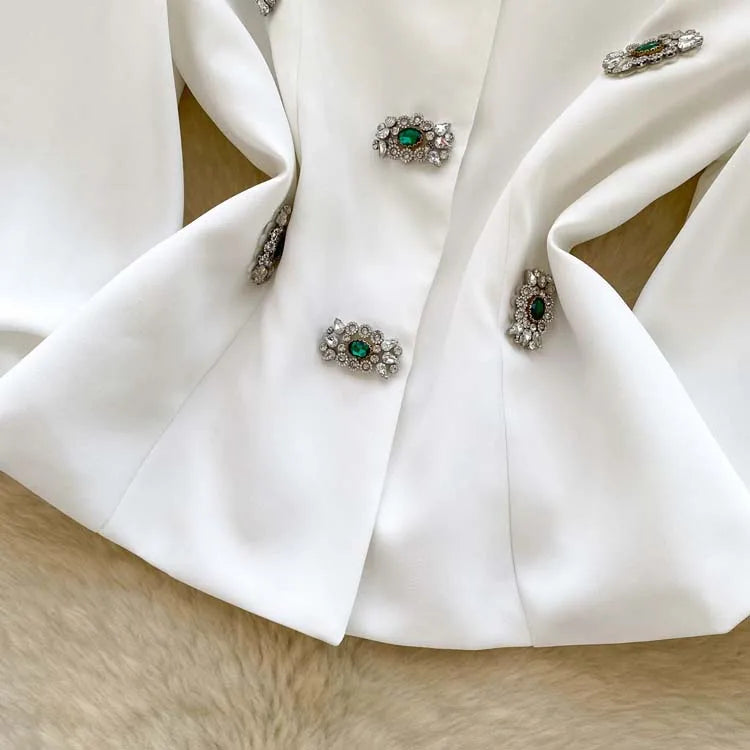 Camisa bordada a mão - elegante sofisticada