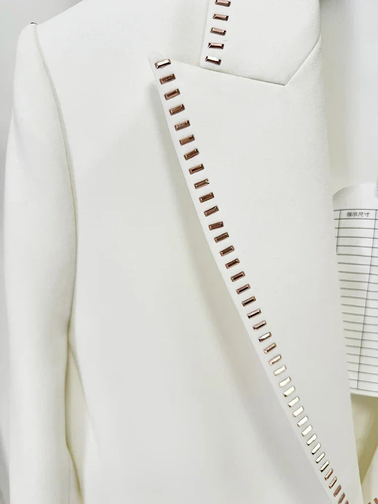 Conjunto de Luxo: Blazer + Calça de Alfaiataria