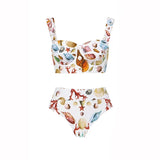 Conjunto Maio com Sustentação e Saída de Praia - Elegância e Sofisticação