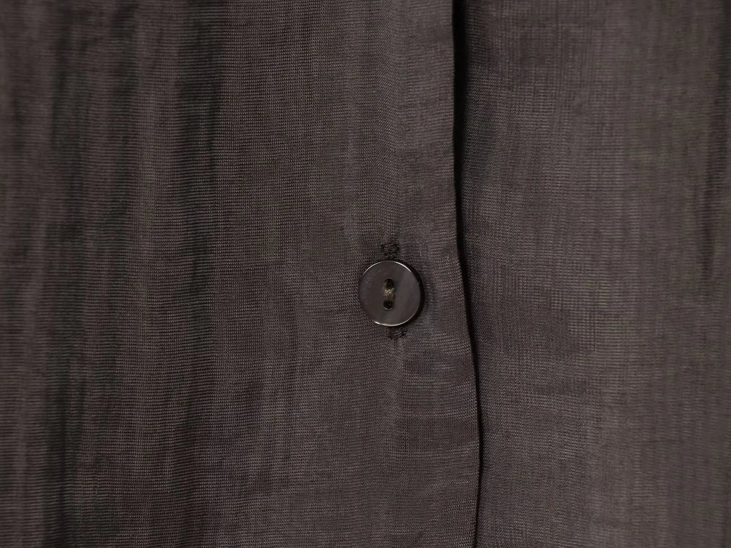 Camisa Elegante de Manga Longa – Modelagem Solta e Minimalista