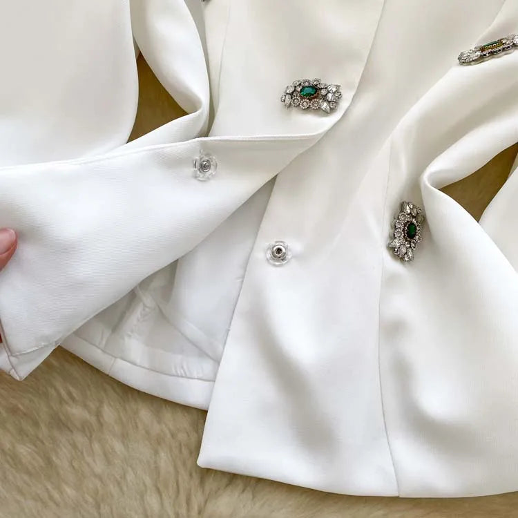 Camisa bordada a mão - elegante sofisticada