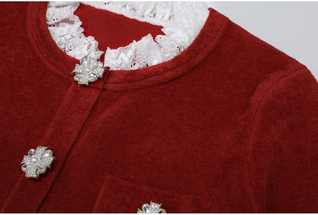 Conjunto Executivo Rosa: Casaco Estruturado e Saia Sereia Midi – Elegância