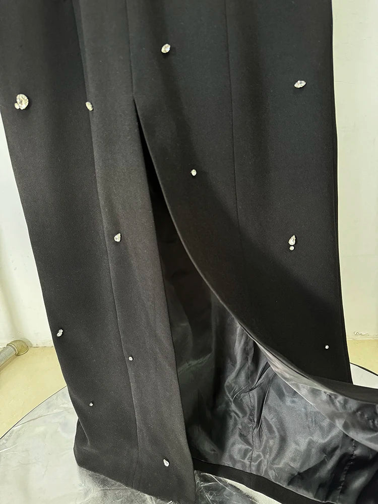 Isabela | Vestido Longo com Bordado à Mão em Pedrarias