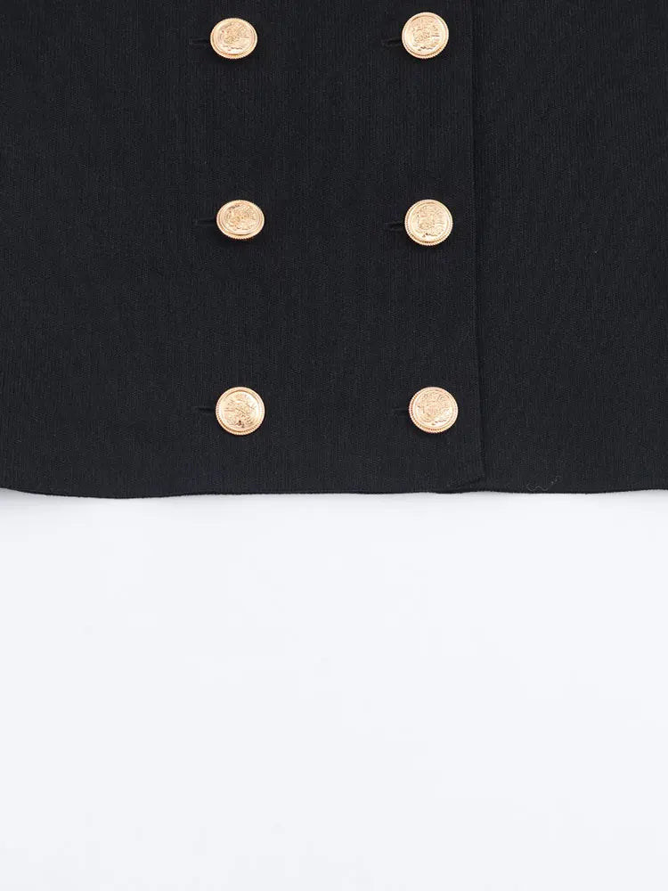 Cardigan Modal Curto com Gola Marinheiro Imponente