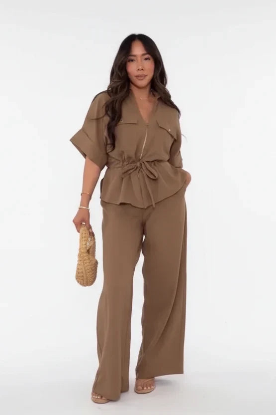 Conjunto comfy - elegante e moderno