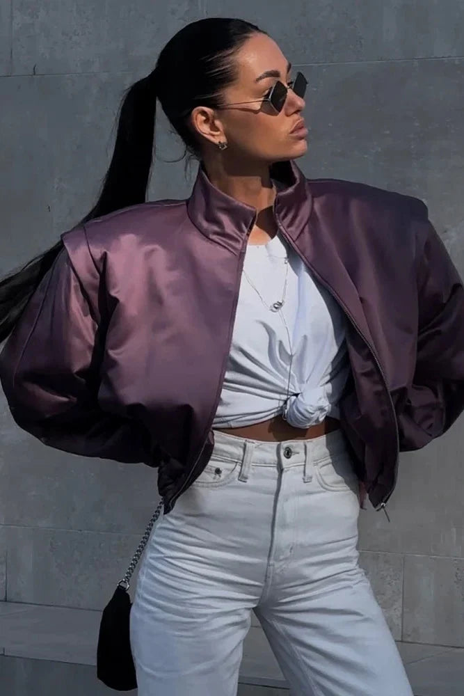 Jaqueta Bomber Designer Atemporal - Estilo e Conforto