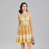 Vestido Estampa Dolce - Elegante