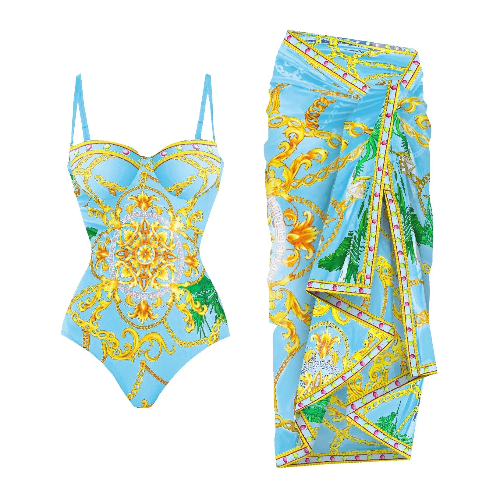 Conjunto Maio com Sustentação e Saída de Praia - Elegância e Sofisticação