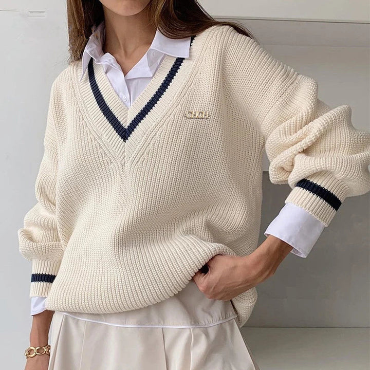 Suéter CHCH Feminino Elegance — Tricot Refinado com Design Atemporal para Looks Sofisticados