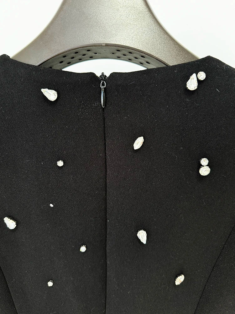 Isabela | Vestido Longo com Bordado à Mão em Pedrarias