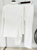 Conjunto de Luxo: Blazer + Calça de Alfaiataria