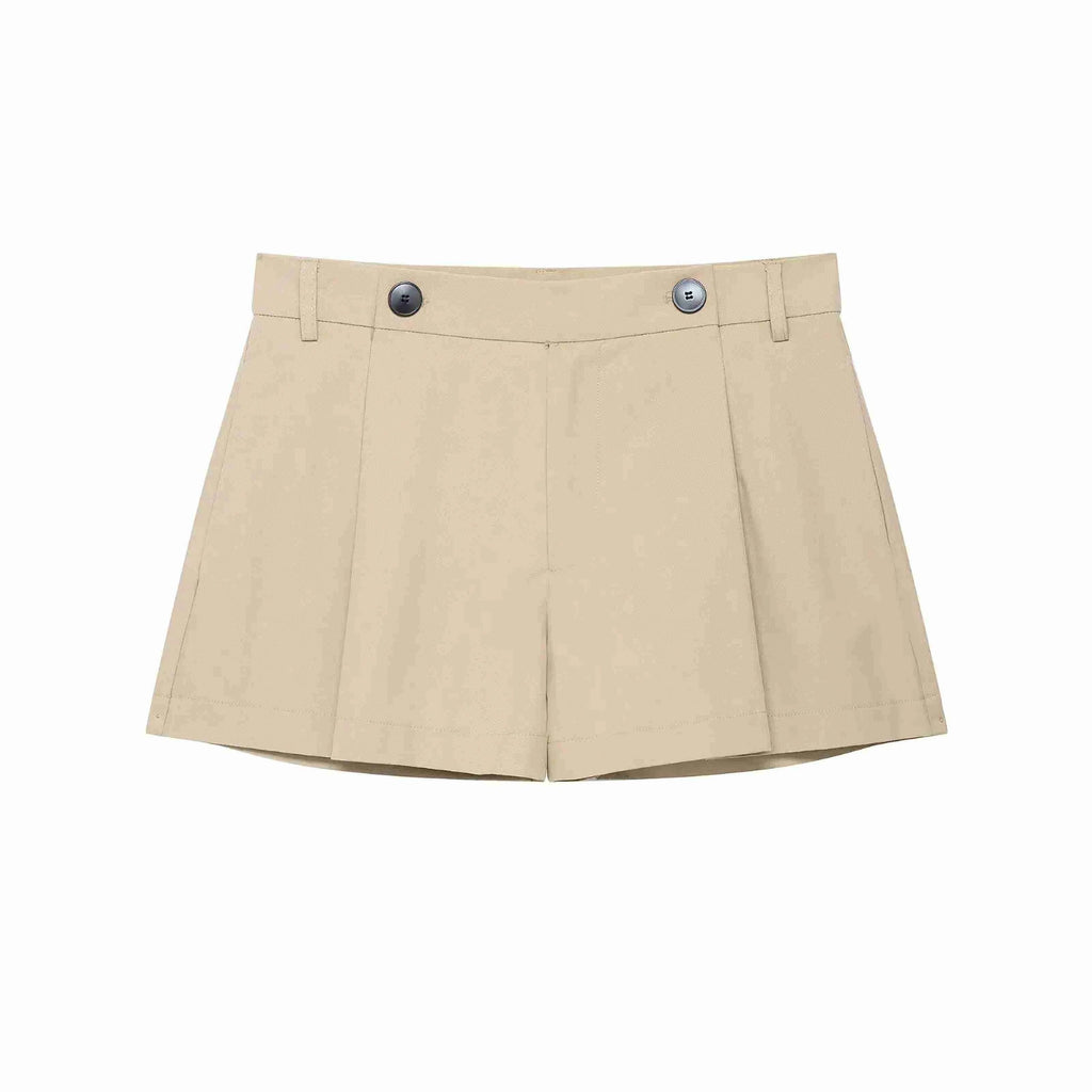 Conjunto Streetwear Elegante: Casaco Estruturado com Cinto e Shorts de Alfaiataria